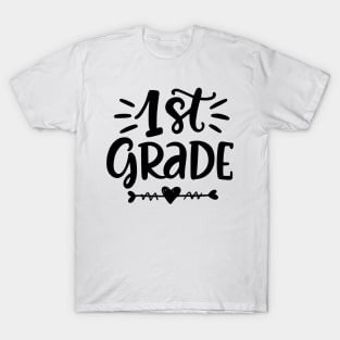 1st Grade Lettering - Back to school T-Shirt